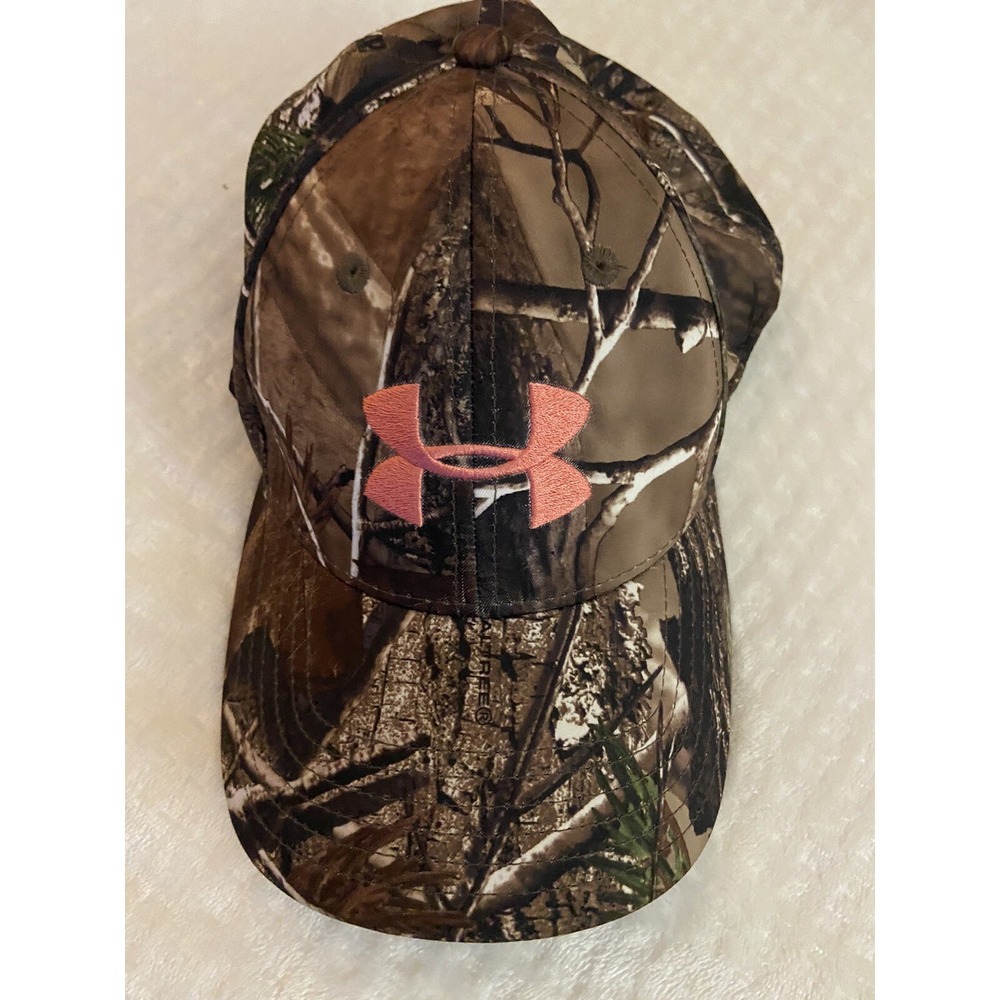 Under Armour Woman's Camo Hat With Adjustable Closure